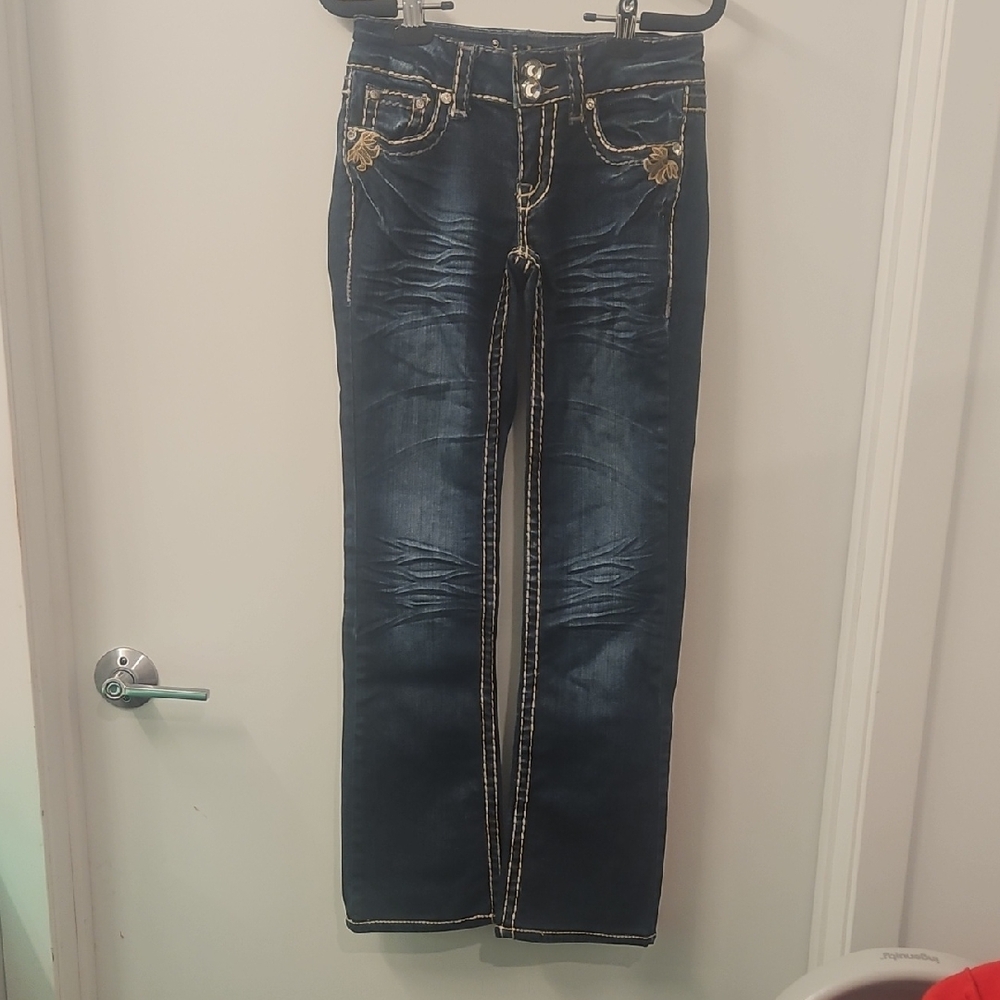 L.A. Idol Midnight Blue Skinny/Boot Cut Jeans